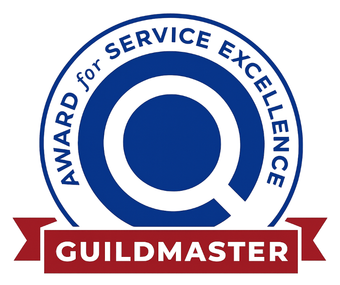 GuildQuality Service Excellence Award badge