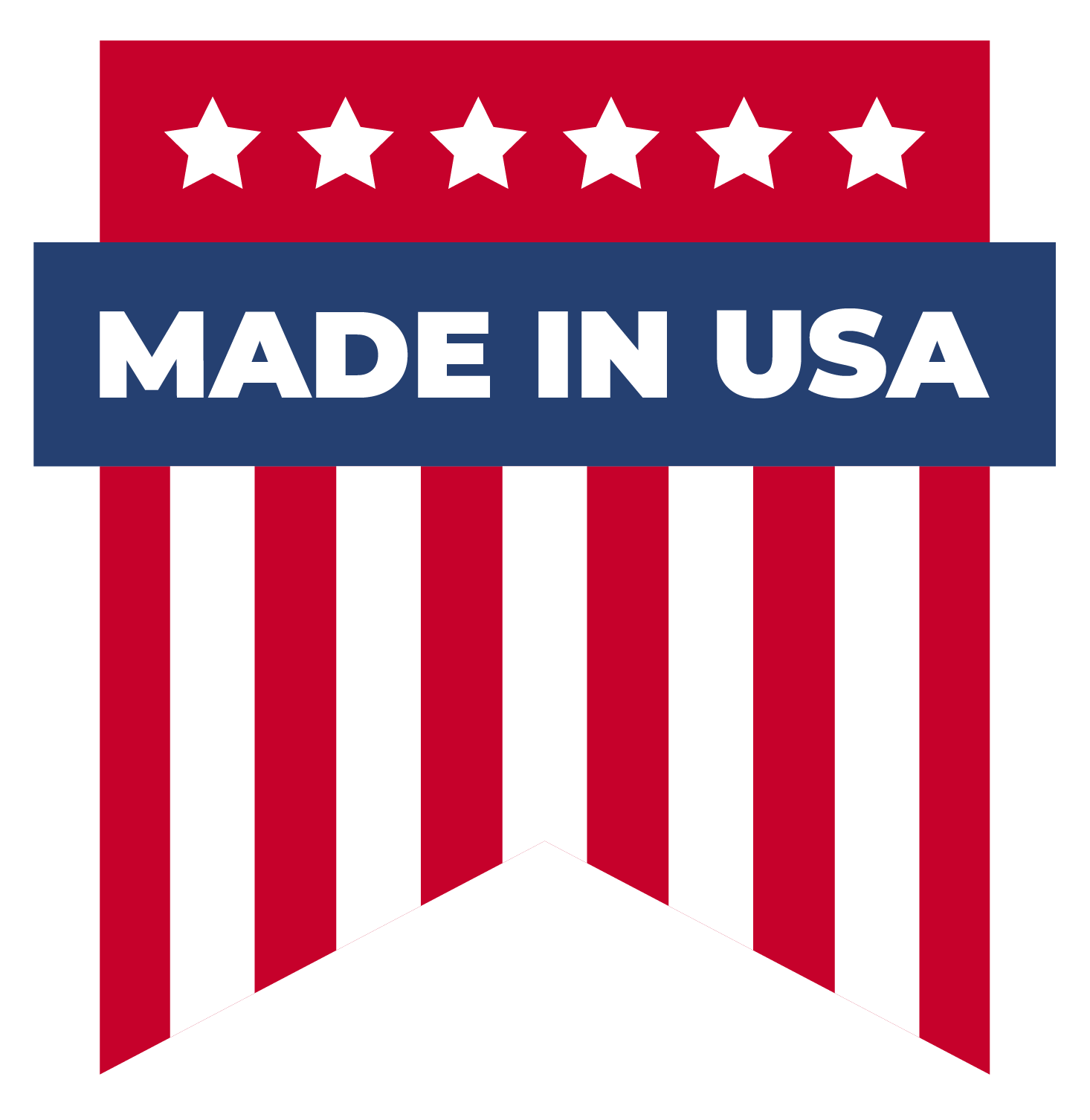 Made in USA badge graphic