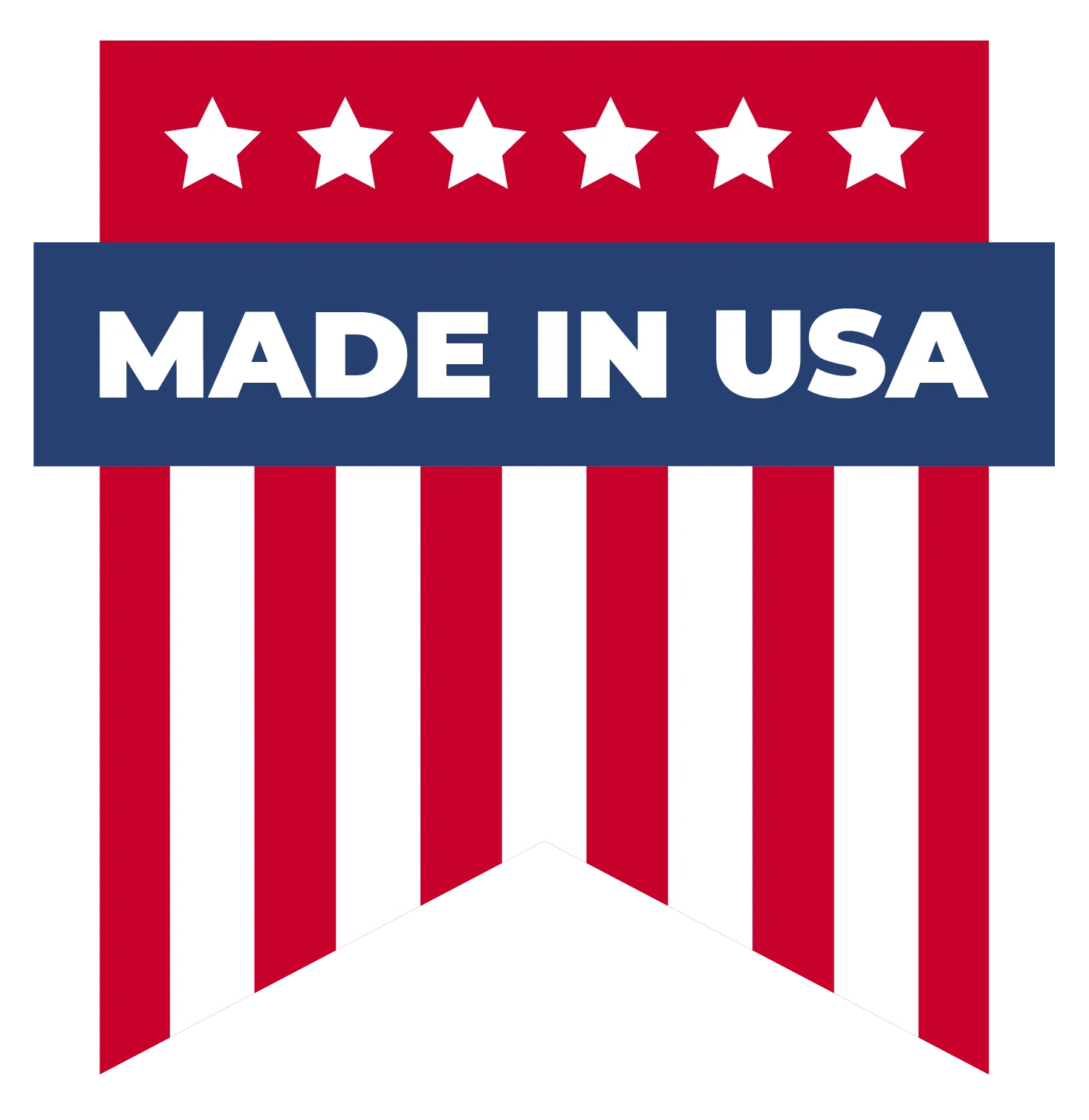 Made in USA badge graphic