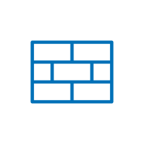 Tile wall pattern icon