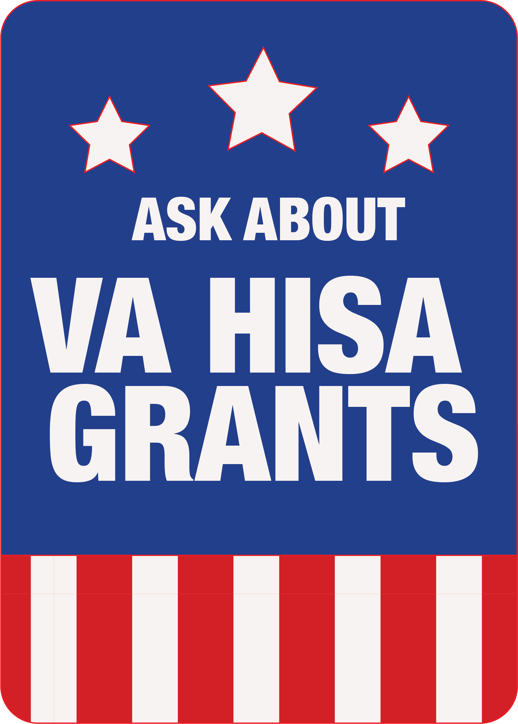 VA HISA Grants promotional graphic