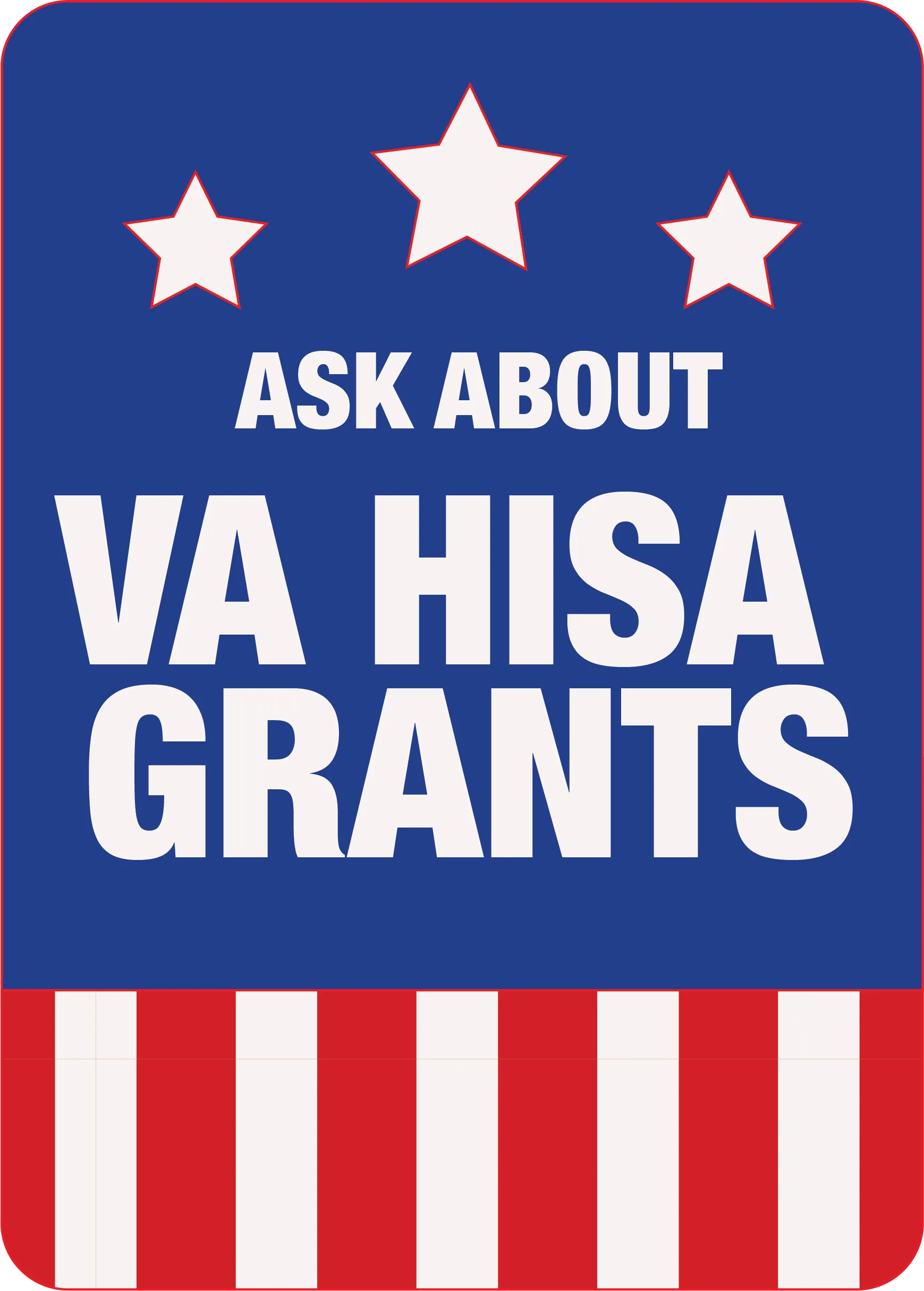 VA HISA Grants promotional graphic