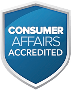 Consumer Affairs Accredited badge