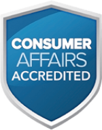 Consumer Affairs Accredited badge