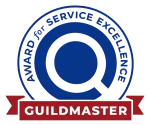 GuildQuality Service Excellence Award badge