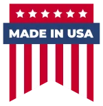 Made in USA badge graphic